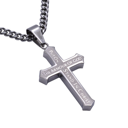 Inlay Cross Necklace KingdomWear