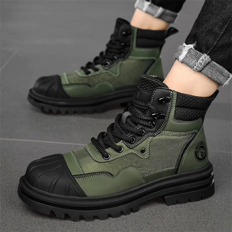 CYYTL Mens Boots Winter Shoes Pi-Mart