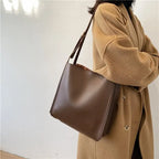 Olives Vegan Leather Tote Pi-Mart