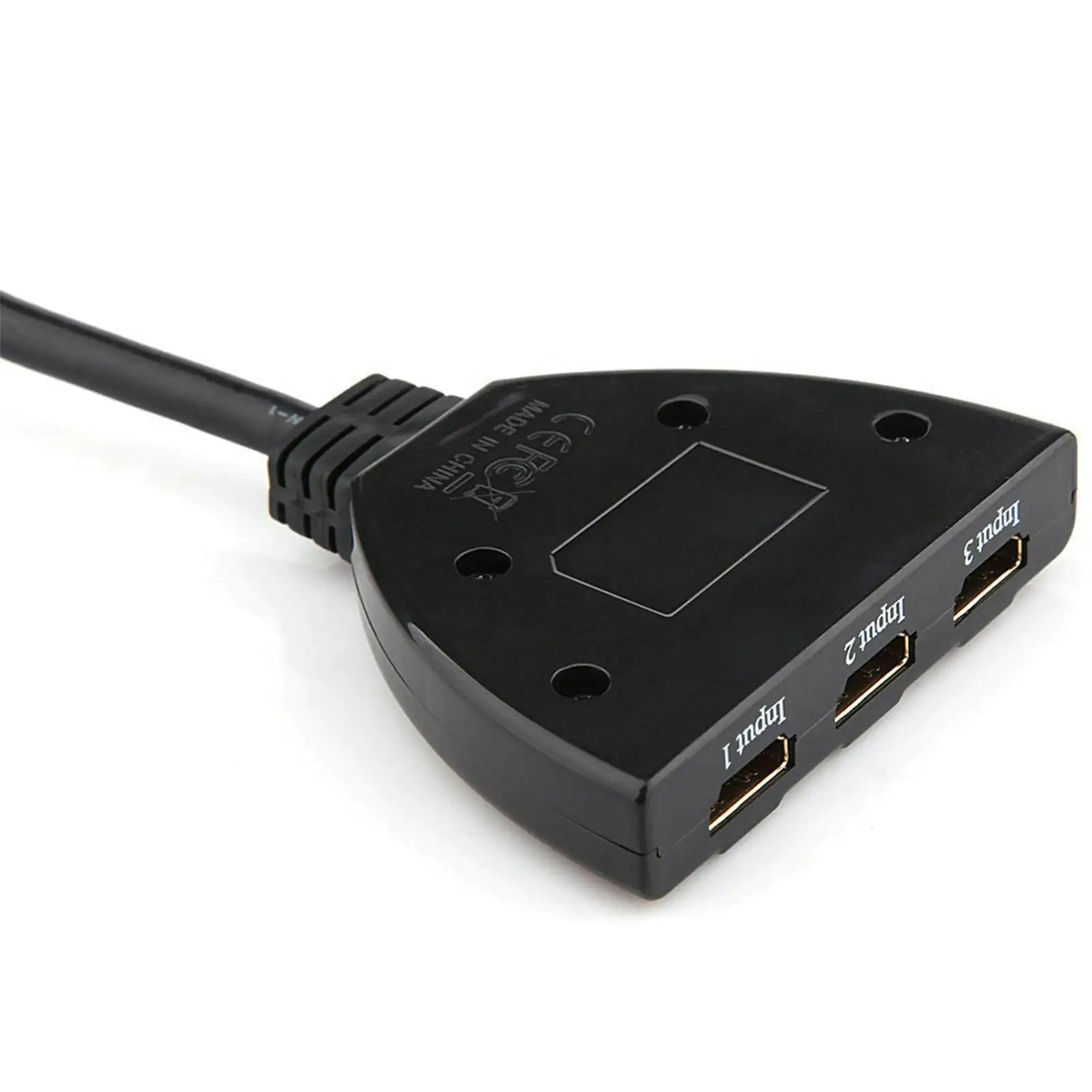 3 Port HDMI Splitter Cable 1080/4K Switch Switcher HUB Adapter for HDTV PS4 Xbox Pi-Mart