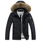 Short Solid Color Thick Down Jacket Pi-Mart