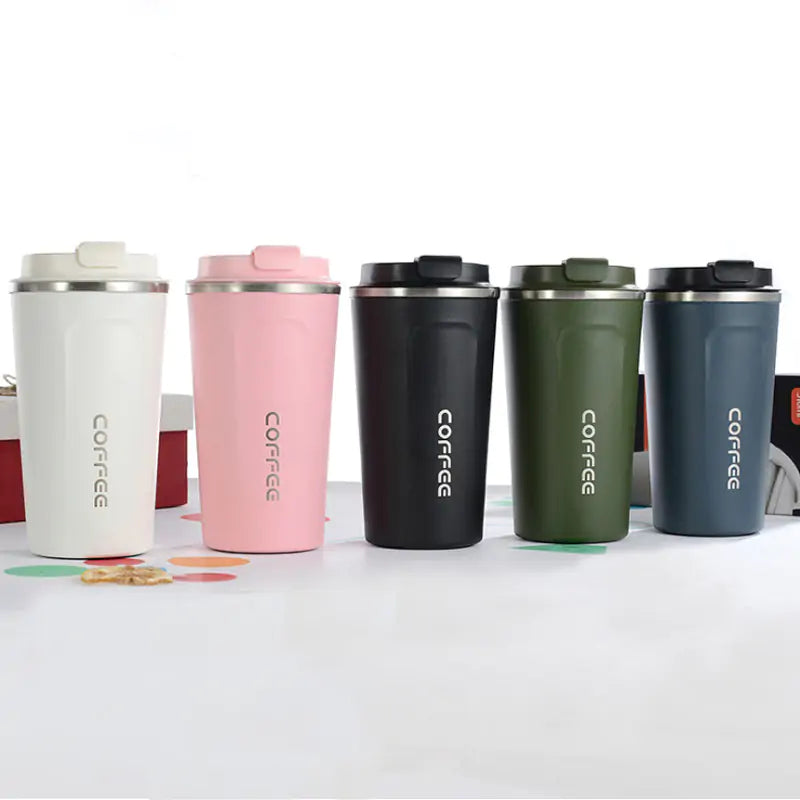 380/510ML 304 Stainless Steel Coffee Mugs Tumbler Pi-Mart