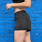 Arielle Athletic Shorts with Built-In Compression - SJB-DIAMOND ELITES