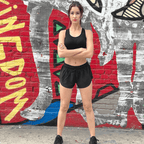 Arielle Athletic Shorts with Built-In Compression - SJB-DIAMOND ELITES