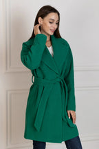 Amber Wool Cashmere Tailored Coat Alaska® Outerwear Company