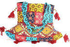 Handmade Cotton Patchwork Festival Jhola Tote Bag Tassel