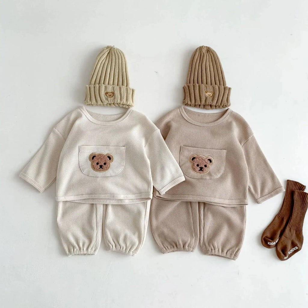 Bear Waffle Toddler Set Pi-Mart