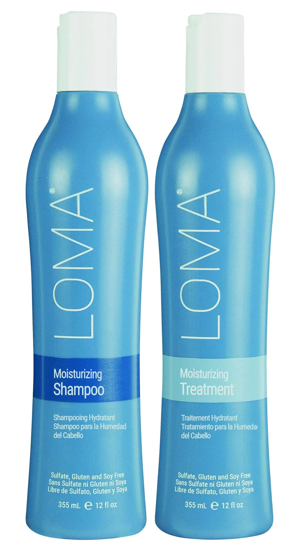 Loma Hair Care Moisturizing Shampoo & Treatment Duo 12 Fl Oz each Lootquake LLC