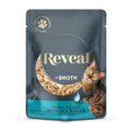 Reveal Natural Wet Cat Food 12 Pack Limited Ingredient Wet Cat Food Pouches Grain Free Food for Cats Tuna with Sea Bream in Broth 2.47oz Pouches Lootquake LLC