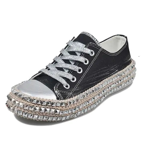 Women Leopard Canvas Shoes Pi-Mart