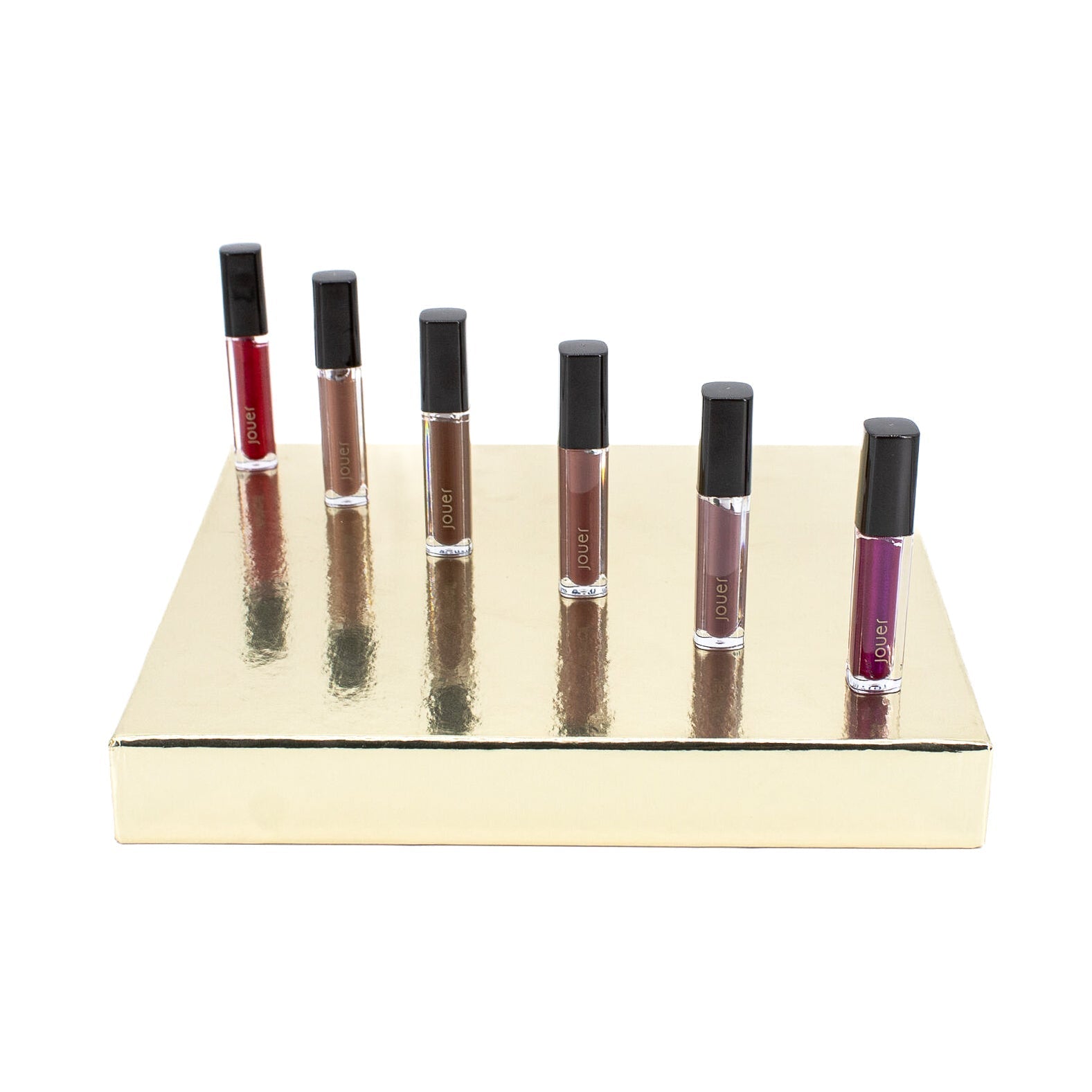 Jouer Best of Deeps Lip Creme Collection 0.067oz X 6 - New This is Beauty US