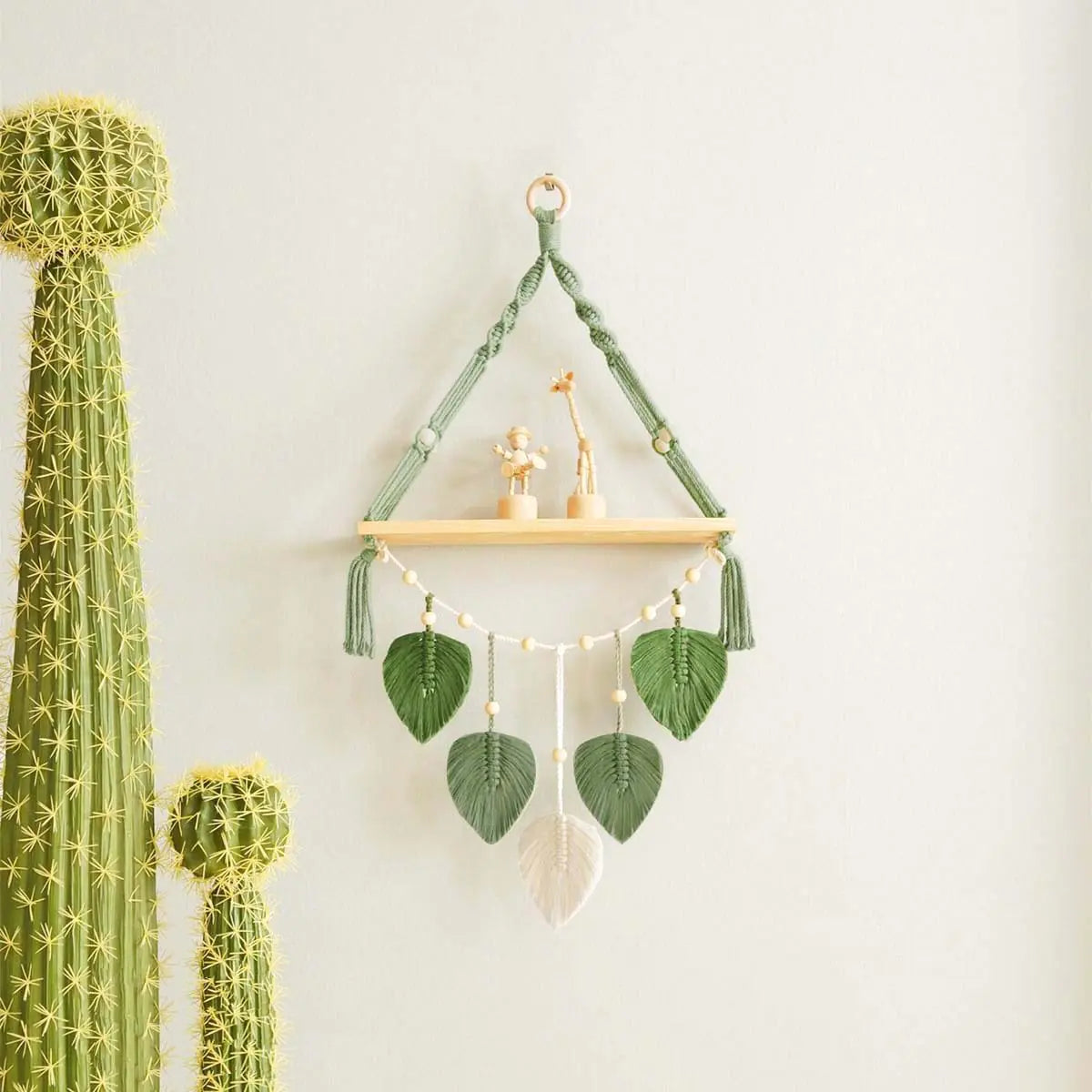 Nordic Wall Decor Handmade Woven Tapestry Shelf Lootquake LLC