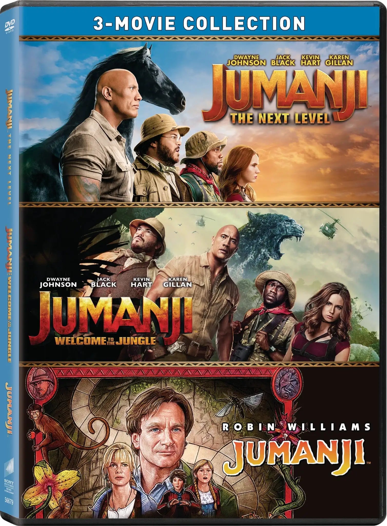 Jumanji: 3-Movie Collection: Jumanji / Jumanji: Welcome to the Jungle