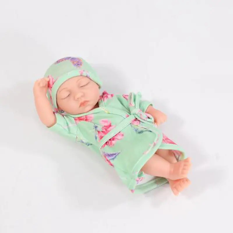 Mini Soft Silicone Baby Doll - Cute Gift for Girls Pi-Mart