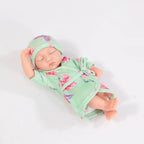 Mini Soft Silicone Baby Doll - Cute Gift for Girls Pi-Mart