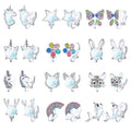 NEWITIN 12 Pairs Clip On Earrings for Women Cute Earrings Crystal Earrings Pearl Earrings Charming Fashion Earrings Non Piercing Clip on Earrings for Women Lootquake LLC