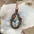 K2 Jasper Wire Wrap Crystal Pendant #2 - SJB-DIAMOND ELITES