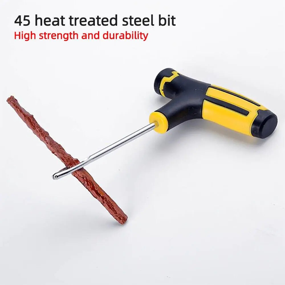 68pc Tire Repair Kit DIY Flat Tire Repair Car Truck Motorcycle Home Plug Patch Pi-Mart