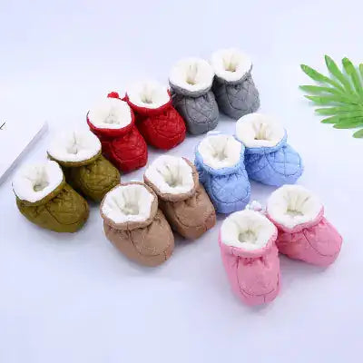 Baby Shoes, Infant Walking Shoes, Soft Plush Slippers