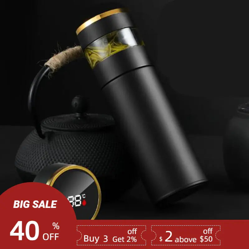 450ml Smart Thermos Bottles Pi-Mart