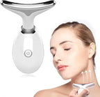 Beauty Facial Massager, 7 Color Wavy Acne Beauty Microcurrent Facial Device Skin Firming for Face Neck Beauty Device, Lootquake LLC