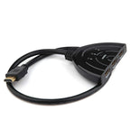 3 Port HDMI Splitter Cable 1080/4K Switch Switcher HUB Adapter for HDTV PS4 Xbox Pi-Mart
