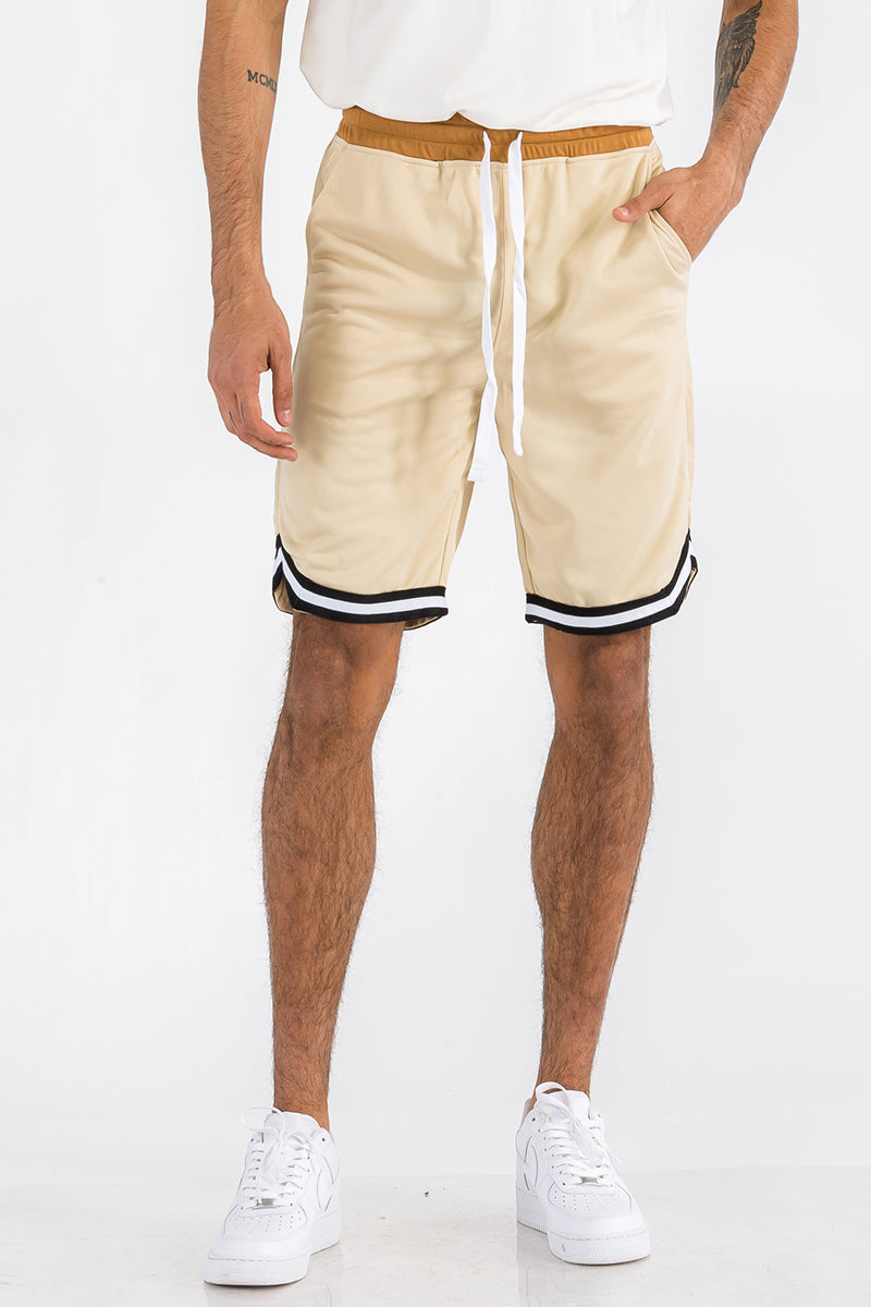 Mens Striped Basketball Active Jordan Shorts - SJB-DIAMOND ELITES