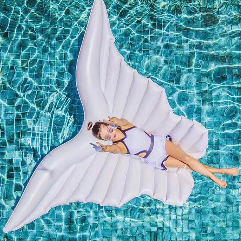 Giant Butterfly Wings Inflatable Pool Floating Air Mattress Pi-Mart