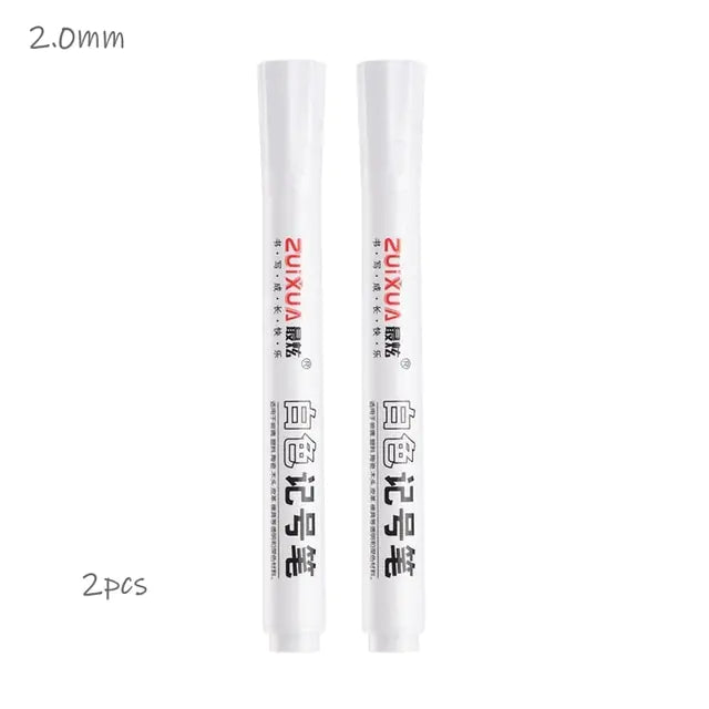 White Marker Gel Pen Pi-Mart