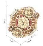 Wooden Calendar Clock Puzzle Pi-Mart