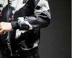 Embroidered Baseball Jacket and Casual Jacket