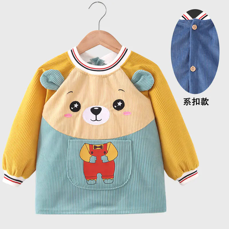 Waterproof Bib for Boys - Stylish Reversible Design Pi-Mart