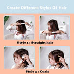 Mini Portable Hair Iron Hair Straightener Curler Professional Hair Irons Ceramic Pi-Mart