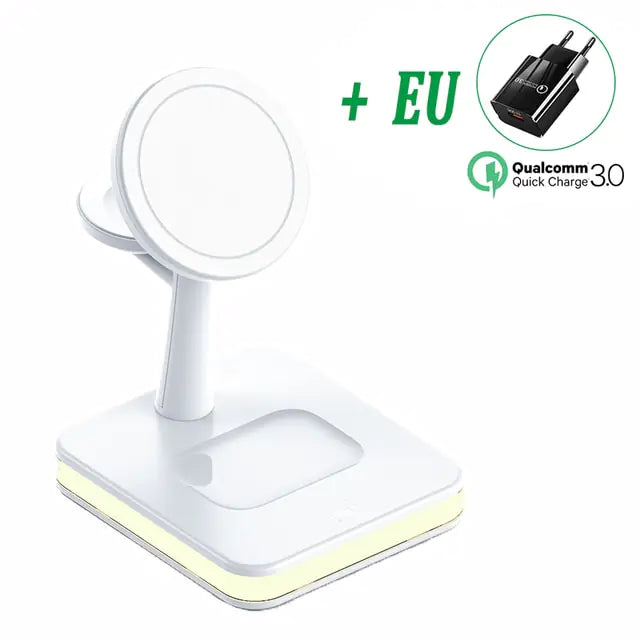 3 In 1 Magnetic Wireless Charger Stand Pi-Mart
