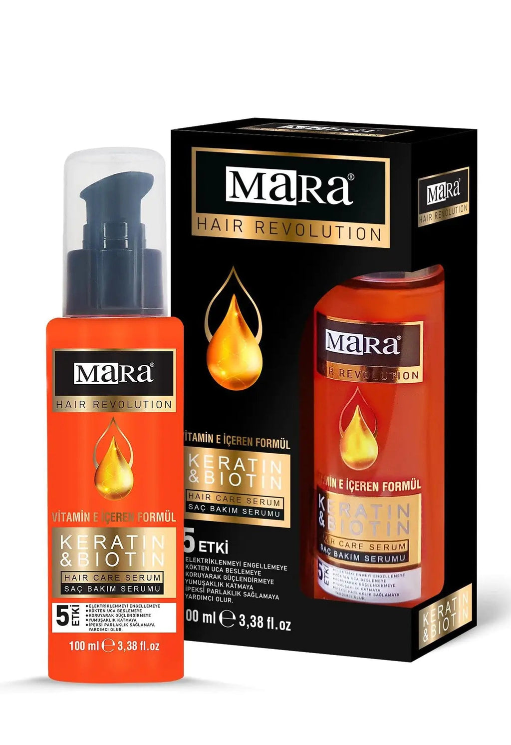 Mara Hair Care Serum Keratin & Biotin 100 Ml Lootquake LLC