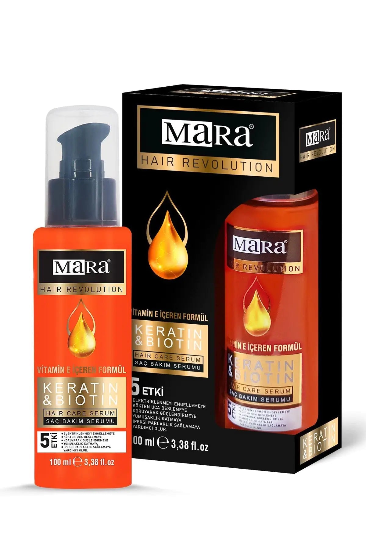 Mara Hair Care Serum Keratin & Biotin 100 Ml Lootquake LLC