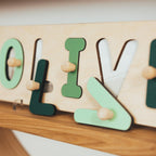 Woodland Name Puzzle - SJB-DIAMOND ELITES