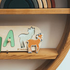 Woodland Name Puzzle - SJB-DIAMOND ELITES