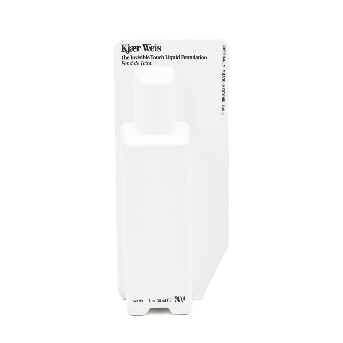 Kjaer Weis The Invisible Touch Liquid Foundation M224 POLISHED 1oz - Imperfect Box This is Beauty US