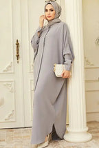 Abaya Long Sleeve Dress for Women
