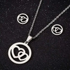 Stainless Steel Love Heart Necklaces For Women