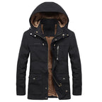 Men's Winter Fleece Thick Windbreaker Jacket Pi-Mart