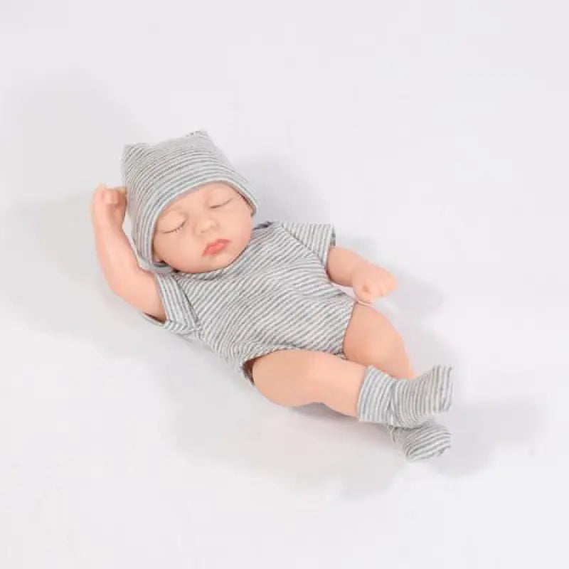 Mini Soft Silicone Baby Doll - Cute Gift for Girls Pi-Mart