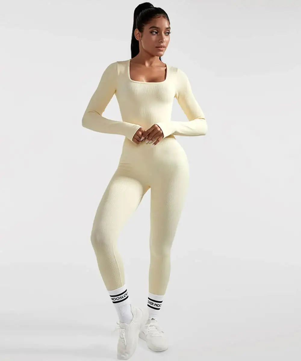 Long Sleeve Jumpsuit Pi-Mart