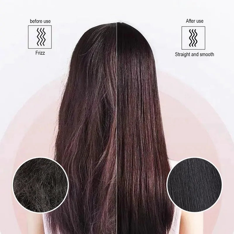 Straighteners Curling Hair Iron Hair Brush Pi-Mart
