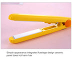 Mini Portable Hair Iron Hair Straightener Curler Professional Hair Irons Ceramic Pi-Mart