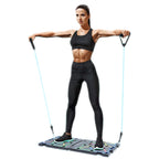 9 in 1 Push Up Rack Board System Fitness Workout Train Gym Exercise - SJB-DIAMOND ELITES