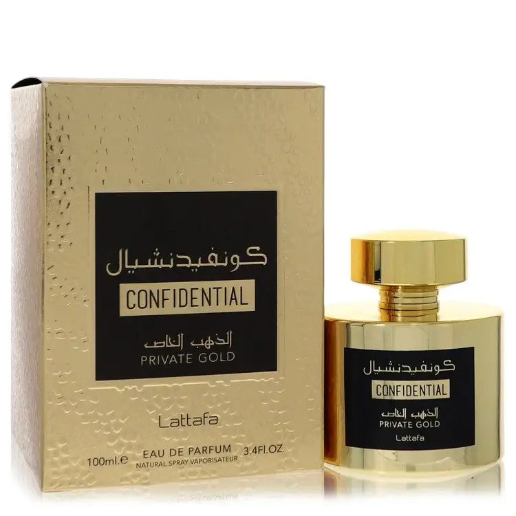 Confidential Private Gold By Lattafa (Unisex) Gamer Scents