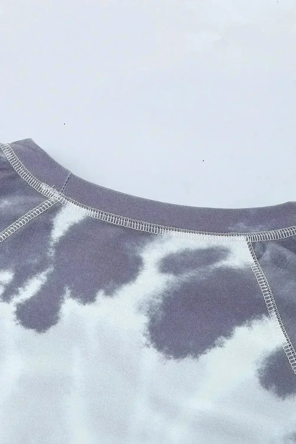 Multicolor Ombre Tie Dye Loose Casual Sweatshirt - SJB-DIAMOND ELITES