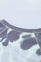 Multicolor Ombre Tie Dye Loose Casual Sweatshirt - SJB-DIAMOND ELITES